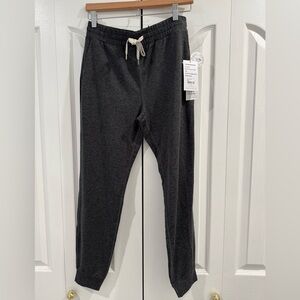 Vuori charcoal heather performance jogger pants NWT small